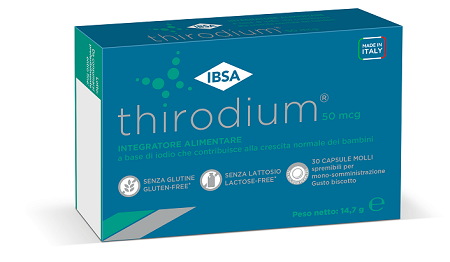 Ibsa Farmaceutici Italia Srl Thirodium 50mcg 30 Capsule Molli
