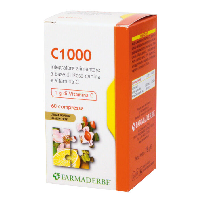 Farmaderbe Srl Nutra Line C 1000 60 Cpr