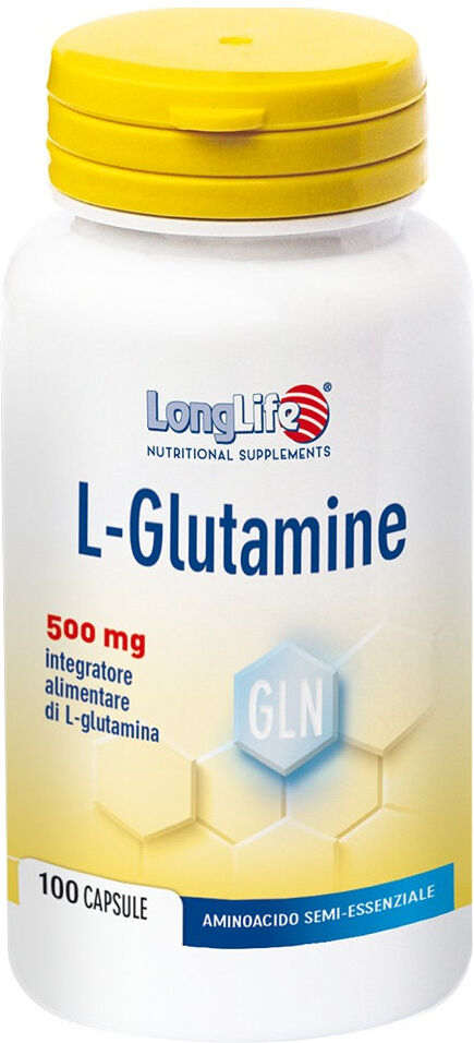 Longlife L-Glutamine 100 Capsule