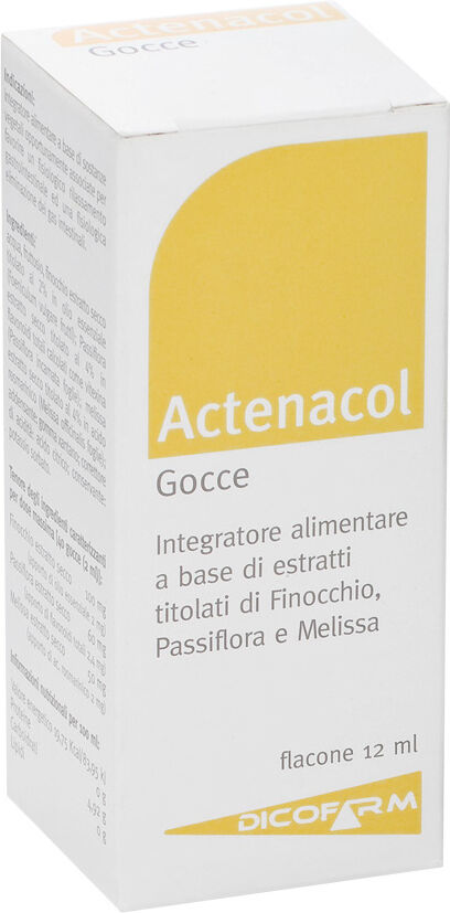 Dicofarm Spa Actenacol Gocce 12ml