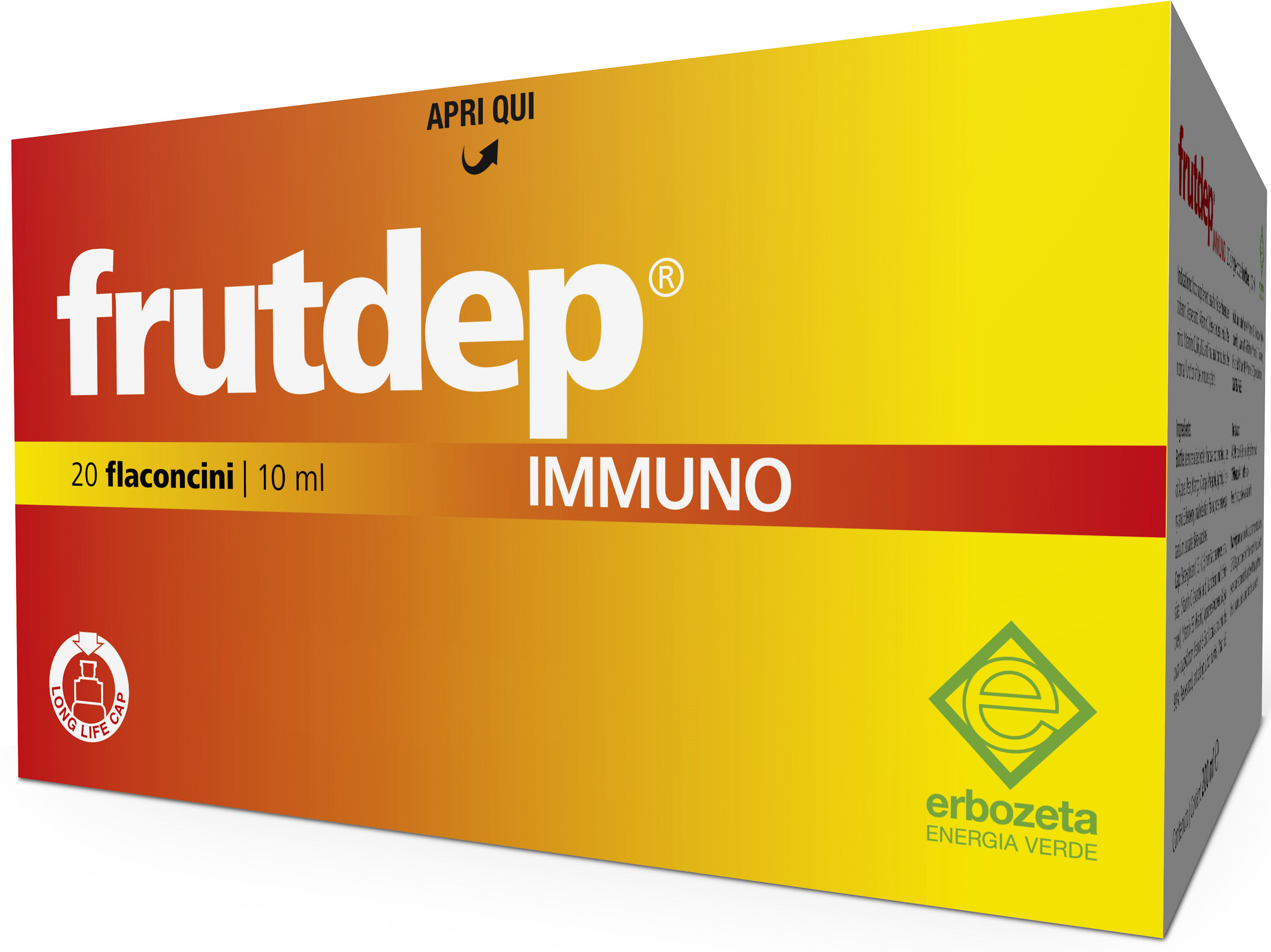 Erbozeta Spa Frutdep Immuno 20 Ampolle 10ml