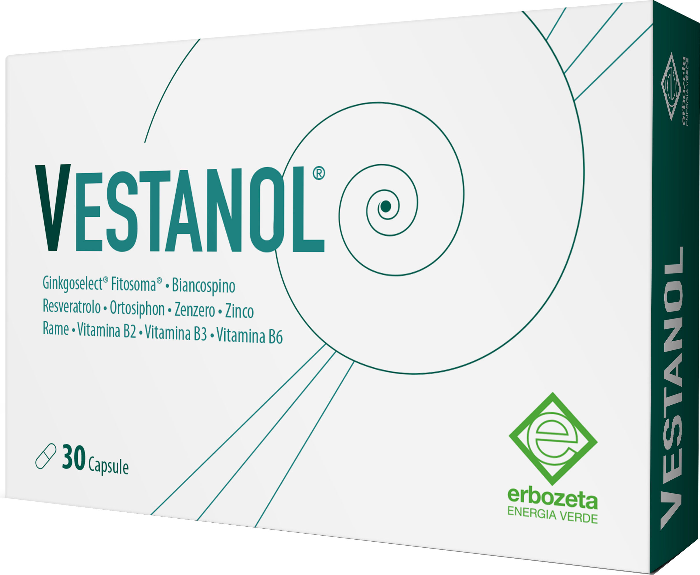 Erbozeta Spa Vestanol 30 Cps