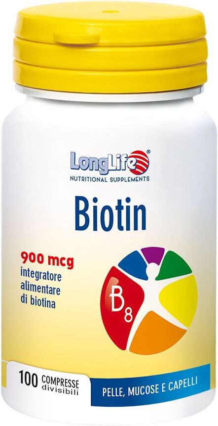 Longlife Biotin 900mcg 100cpr