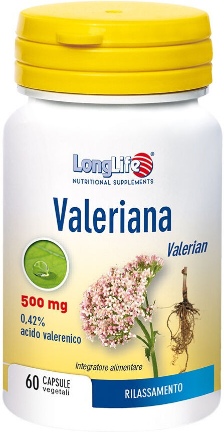 Longlife Valeriana 60 Capsule 500mg