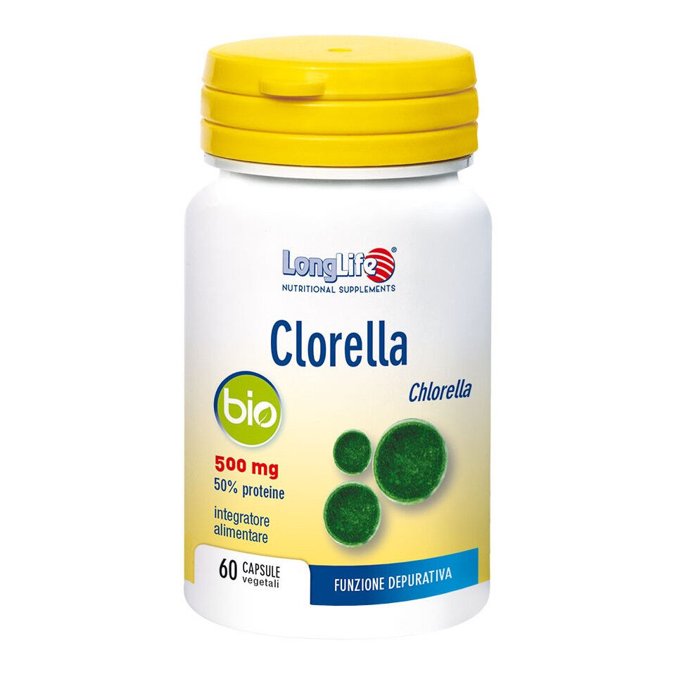 Longlife Clorella 60 Capsule