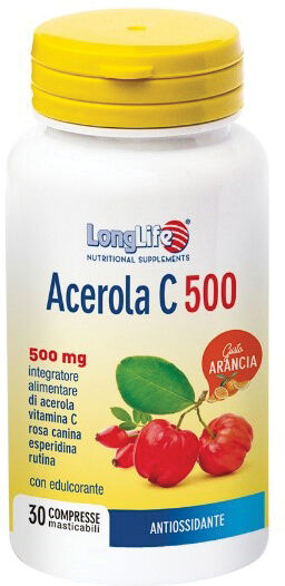 Longlife Acerola C500 30 Cpr