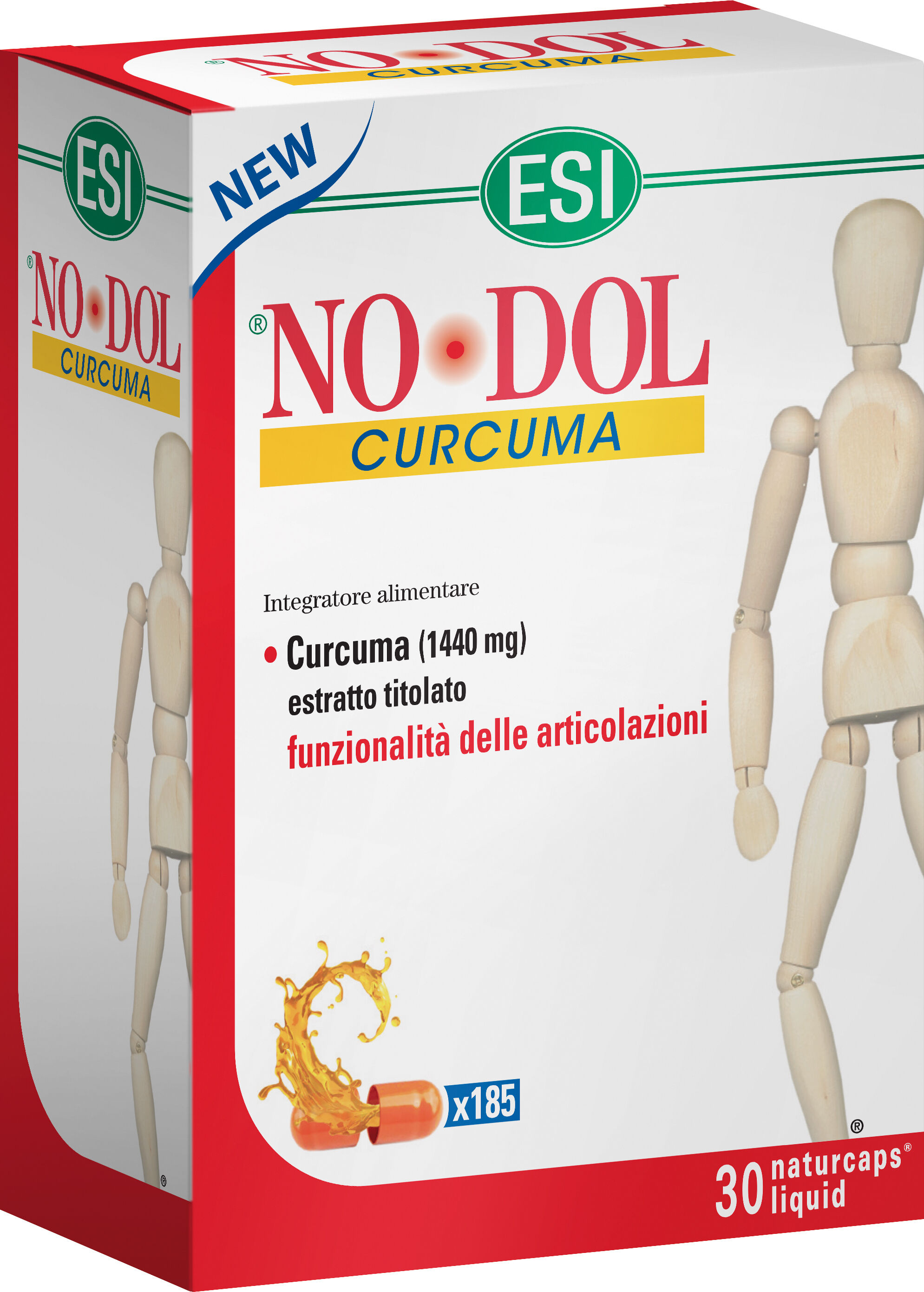 Esi No Dol Curcuma 30 Naturcaps