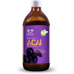 Succo di Acai Biologico Salugea 500ml - Integratore Liquido per Cuore & Energia Succo di Acai Biologico Salugea 500ml - Integratore Liquido per Cuore & Energia