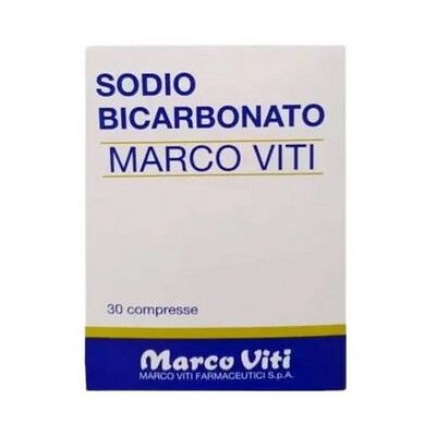 Marco Viti - Bicarbonato di Sodio Integratore Alimentare 30 Compresse - Equilibrio Gastro-Intestinale e Benessere Marco Viti - Bicarbonato di Sodio Integratore Alimentare 30 Compresse - Equilibrio Gastro-Intestinale e Benessere