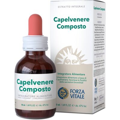 Forza Vitale Capelvenere Composto 50 ml - Integratore alimentare Forza Vitale Capelvenere Composto 50 ml - Integratore alimentare