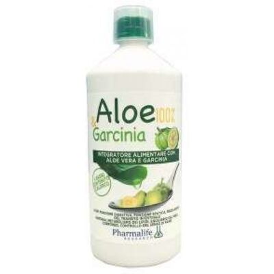 Pharmalife Research Srl Aloe & Garcinia Integratore - 1L Pharmalife Research Srl Aloe & Garcinia Integratore - 1L