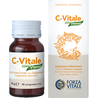 Forza Vitale Italia Srl Vitamina C 90 Compresse - Integratore Alimentare Forza Vitale Italia Srl Vitamina C 90 Compresse - Integratore Alimentare