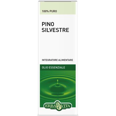 Olio Essenziale Pino Silvestre Erba Vita - Naso e Gola - 10ml Olio Essenziale Pino Silvestre Erba Vita - Naso e Gola - 10ml