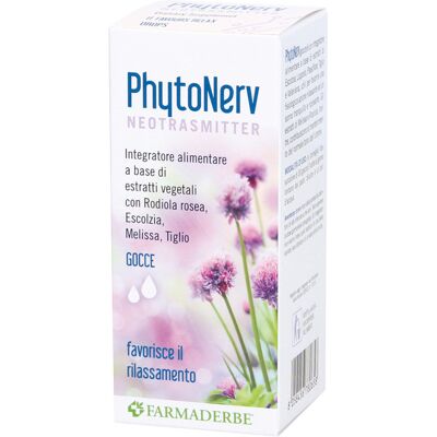 Farmaderbe Phyto Nerv Gocce Rilassamento - Integratore Alimentare Farmaderbe Phyto Nerv Gocce Rilassamento - Integratore Alimentare