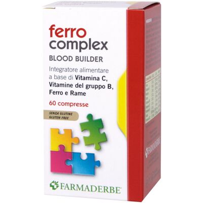 Farmaderbe Ferro Complex - Supporta Ferro ed Energia Farmaderbe Ferro Complex - Supporta Ferro ed Energia