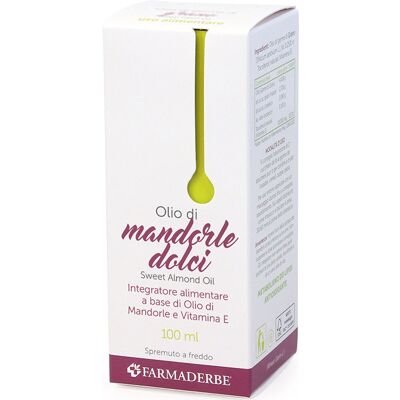 Farmaderbe Olio di Mandorle - Digestione & Benessere - 100ml Farmaderbe Olio di Mandorle - Digestione & Benessere - 100ml