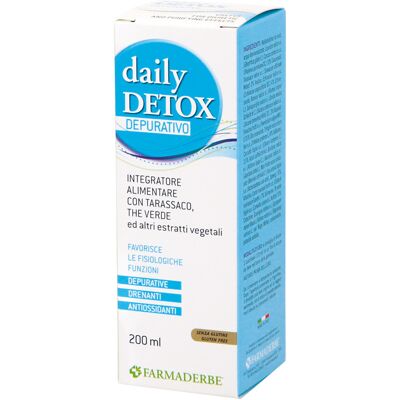 FARMADERBE Detox Quotidiano - Integratore Alimentare FARMADERBE Detox Quotidiano - Integratore Alimentare