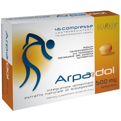 Glauber Pharma Arpagodol - Supporto al sistema scheletrico - 45 Compresse Glauber Pharma Arpagodol - Supporto al sistema scheletrico - 45 Compresse