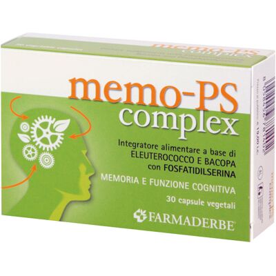 Farmaderbe Memo-ps Complex - Integratore memoria Farmaderbe Memo-ps Complex - Integratore memoria