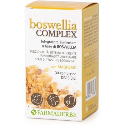 Farmaderbe Boswellia Complex 30 Compresse - Integratore alimentare Farmaderbe Boswellia Complex 30 Compresse - Integratore alimentare