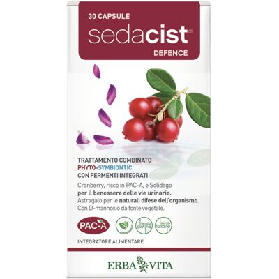 Erba Vita Sedacist Defence 15 + 15 Capsule - Integratore per le vie urinarie Erba Vita Sedacist Defence 15 + 15 Capsule - Integratore per le vie urinarie
