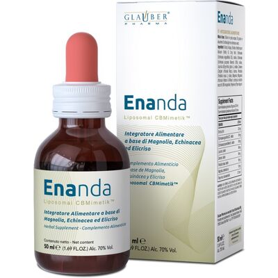 Glauber Pharma Enanda - Magnolia, Echinacea, Elicriso - 50ml Integratore Alimentare Glauber Pharma Enanda - Magnolia, Echinacea, Elicriso - 50ml Integratore Alimentare