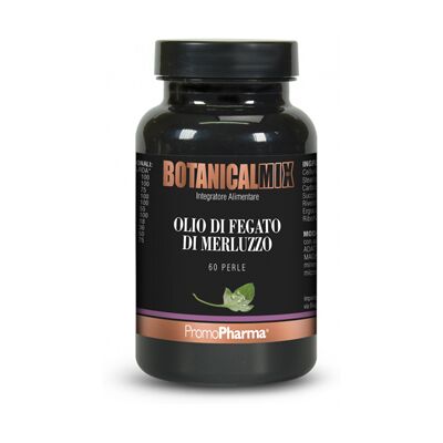Promopharma Olio di Fegato di Merluzzo Omega-3 - Integratore Alimentare Promopharma Olio di Fegato di Merluzzo Omega-3 - Integratore Alimentare
