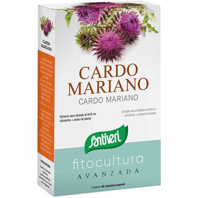 Santiveri Cardo Mariano 40 Capsule - Integratore Santiveri Cardo Mariano 40 Capsule - Integratore