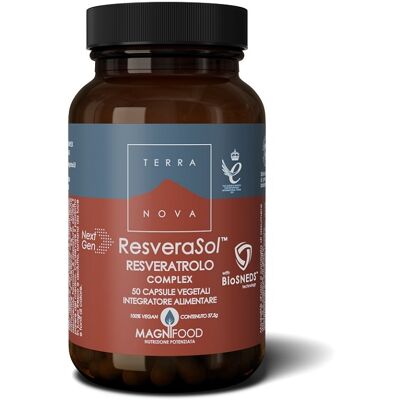 Terra Nova NextGen ResveraSol Capsule di Resveratrolo - Integratori Terra Nova NextGen ResveraSol Capsule di Resveratrolo - Integratori
