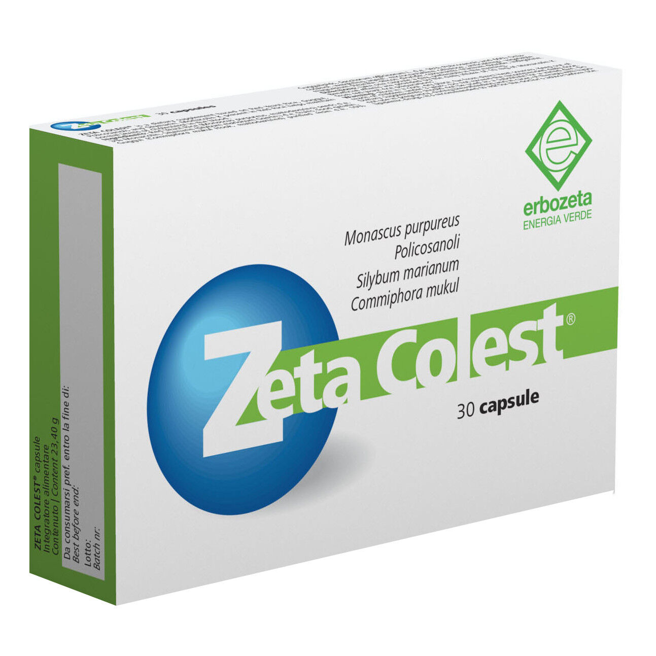 Erbozeta Zeta Colest 30 Cps 780mg