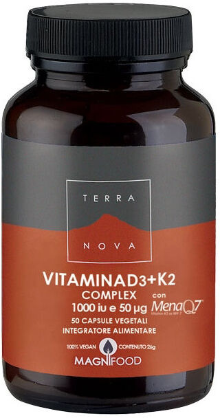 Forlive Srl Vitamina D3 + K2 50cps Terrano