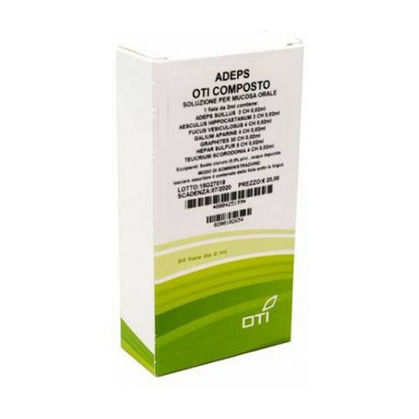 oti srl adeps composto 20 fiale 2ml oti