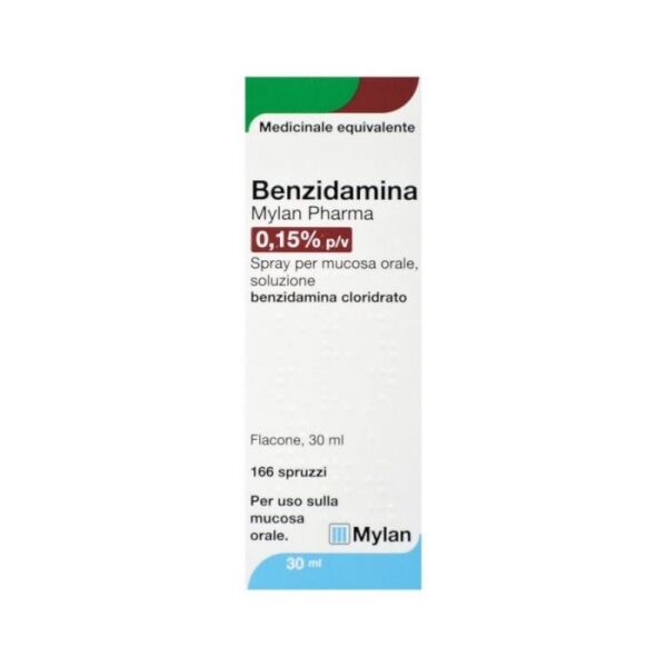 angelini (a.c.r.a.f.) spa benzidamina acraf soluzione per mucosa orale 1,5 mg/ 30 ml