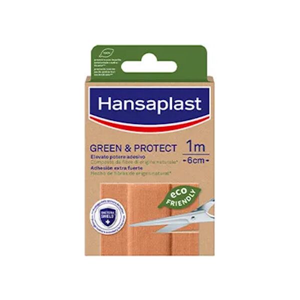 beiersdorf spa hansaplast green-protect cerotto in striscia 1mx6cm 10 pezzi