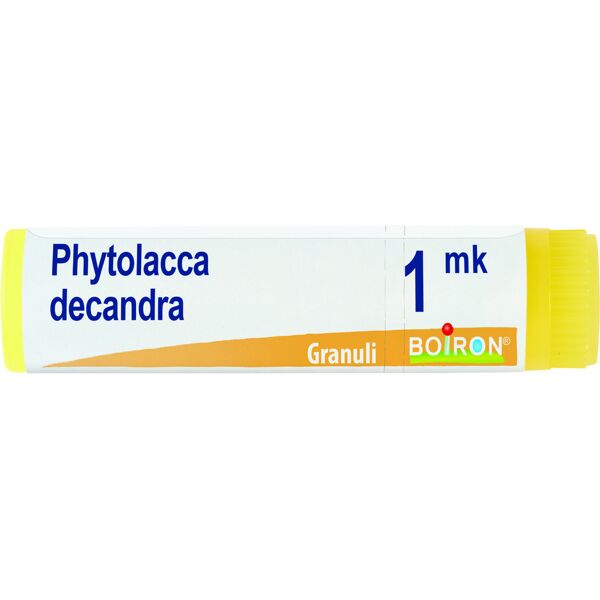 boiron srl phytolacca decandra 1000k globuli monodose boiron