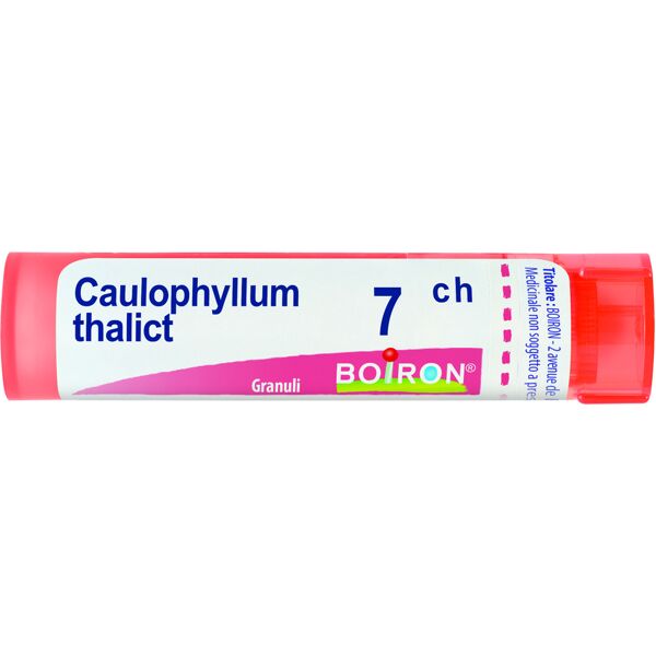 boiron srl caulophyllum thalictroides 7ch granuli multidose boiron