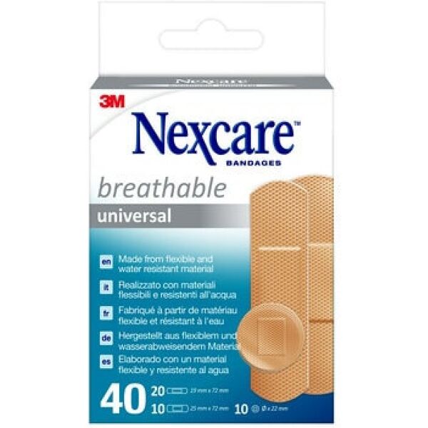 nexcare cerotti assortiti 3m 40 pezzi