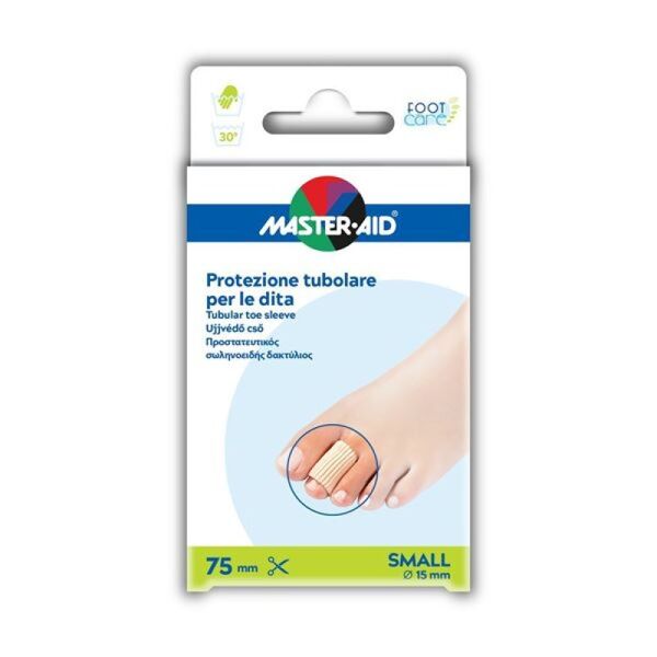 pietrasanta pharma spa protezione tubolare dita ritagliabile foot care master-aid® 15cm taglia s