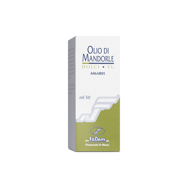 new fa.dem. srl olio di mandorle dolci 50 ml con astuccio