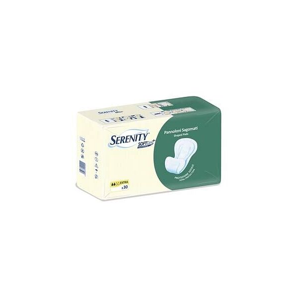 serenity spa pannolone per incontinenza sagomato serenity softdry+ aloe extra 30 pezzi