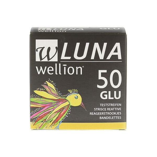 med trust italia srl wellion luna 50 strips strisce per misurazione glicemia