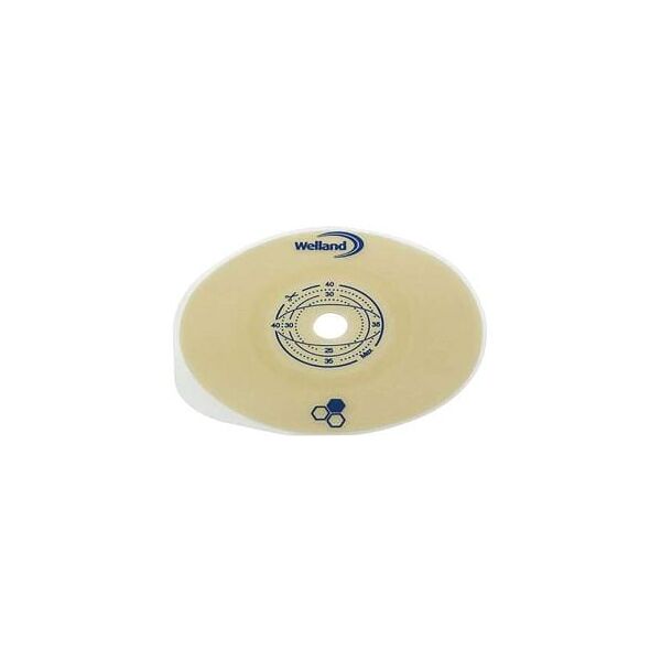 teleflex medical srl placca piana aurum 2 per urostomia 45mm ritagliabile 5 pezzi