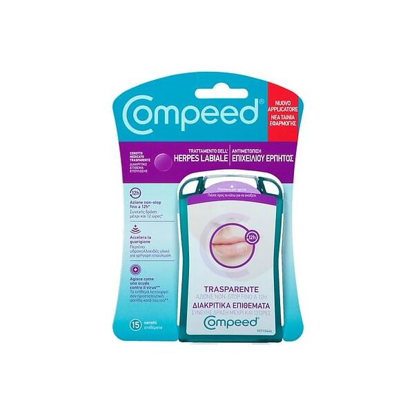 perrigo italia srl compeed trattamento dell'herpes labiale 15 pezzi