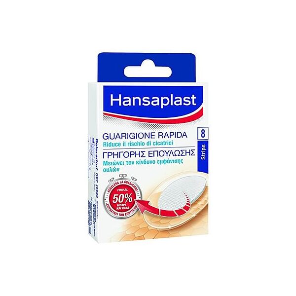 beiersdorf spa hansaplast cerotto guarigione rapida 8 pezzi