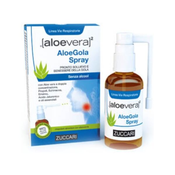 zuccari srl aloevera2 aloegola spray 30ml