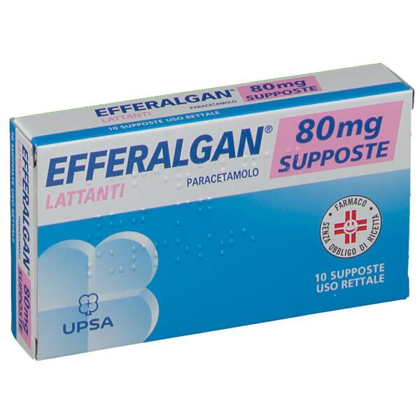 upsa efferalgan 10 supposte 80 mg