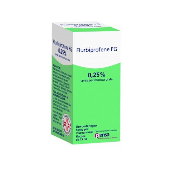 pensa pharma flurbiprofene pensa spray 15ml