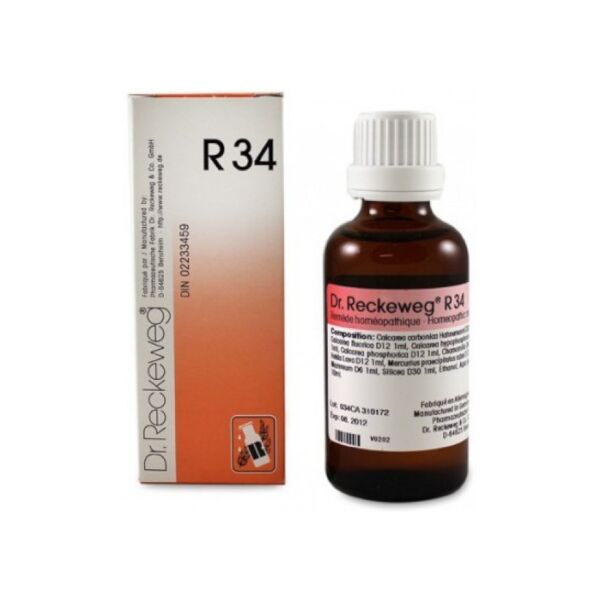 dr.reckeweg & co. gmbh reckeweg r34 gocce 22ml