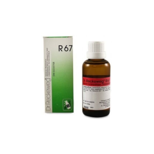 dr.reckeweg & co. gmbh reckeweg r67 gocce 22ml