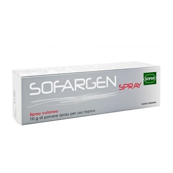 alfasigma spa sofargen spray medicazione polvere 10 g